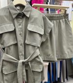 Costum Cargo din in - imagine 3